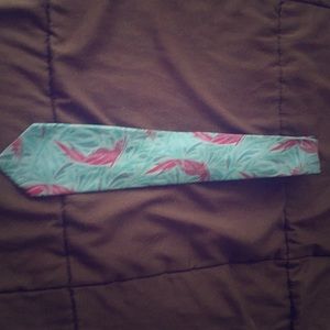 Men’s Versace “rain forest” tie